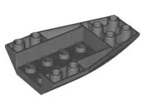 LEGO Schrägsteine 43713 Keil invers 4x6, dunkelgrau