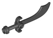 LEGO Waffen 43887 Krummsäbel, schwarz