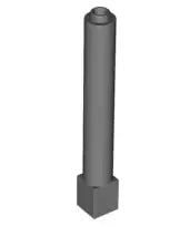 LEGO Träger 43888 Säulenstein 1x1x6, dunkelgrau