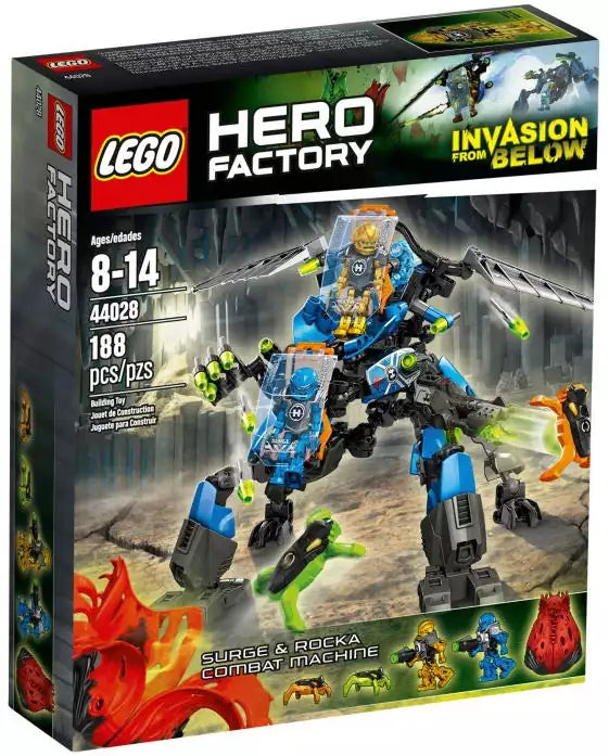 LEGO Hero Factory 44028 SURGE & ROCKA Combat Machine