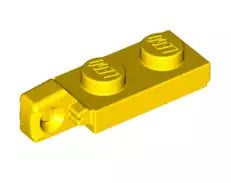 LEGO Gelenke 44301 Scharnierplatte 1x2 (1 Finger, rastend), gelb