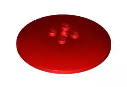 LEGO Schüssel 44375b Radar-Schüssel 6x6, rot