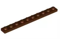 LEGO Platten 4477 Platte 1x10, rotbraun