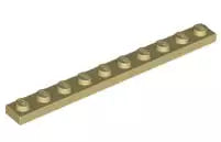 LEGO Platten 4477 Platte 1x10, beige
