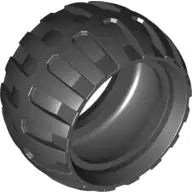 LEGO Räder und Reifen 61481 Reifen 43,2 x 26mm (Baloon), schwarz