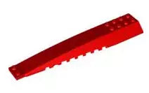 LEGO Schrägsteine 45301 Keilstein 16x4, rot
