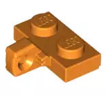 LEGO Gelenke 44567 Scharnierplatte 2x1 (1 Finger, rastend), orange