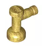 LEGO Teile 4599b Wasserhahn 1x1, perlgold