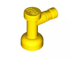 LEGO Teile 4599b Wasserhahn 1x1, gelb