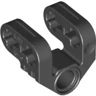 LEGO Technic 92907 Achs-und Pin Verbinder Perpendicular Split, schwarz