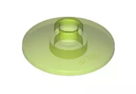 LEGO Schüssel 4740 Radar-Schüssel 2x2, transparent-knallgrün