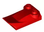 LEGO Sondersteine 47456 Bogenflügelstein 2x3x2/3 mit 2 Noppen, rot