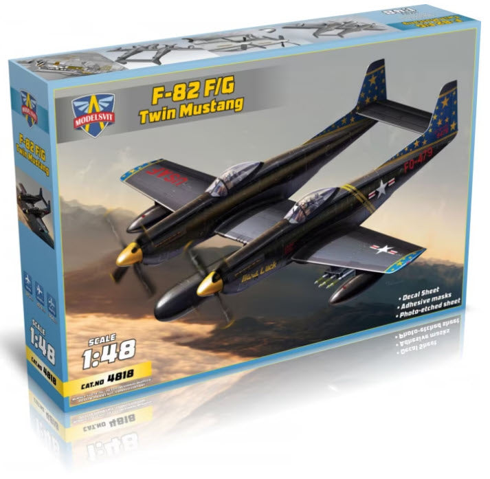 ModelSvit 4818 F-82 F/G Twin Mustang, 1:48