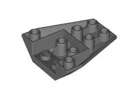 LEGO Schrägsteine 4855 Keil invers 4x4, dunkelgrau