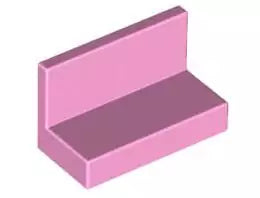 LEGO Wandelemente 4865b Paneel 1x2x1, knallpink