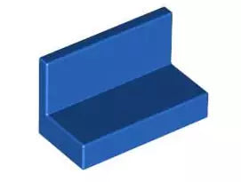 LEGO Wandelemente 4865b Paneel 1x2x1, blau