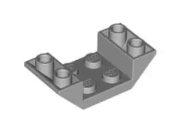 LEGO Schrägsteine 4871 Wanne 4x2, hellgrau