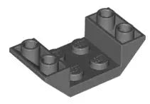 LEGO Schrägsteine 4871 Wanne 4x2, dunkelgrau