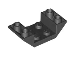 LEGO Schrägsteine 4871 Wanne 4x2, schwarz