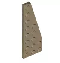 LEGO Sonderplatten 50304 Keilplatte 8x3 Rechts, dunkelbeige