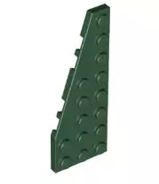 LEGO Sonderplatten 50305 Keilplatte 8x3 Links, dunkelgrün