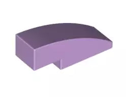 LEGO Schrägsteine 50950 Bogenstein 1x3 ohne Noppen, lavendel
