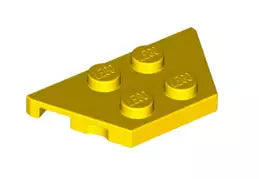 LEGO Sonderplatten 51739 Keilplatte 2x4 Rechts/Links, gelb