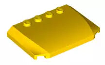 LEGO Fahrzeuge 52031 Motorhaube/Autodach 4x6x2/3, gelb
