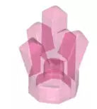 LEGO Sondersteine 52 Kristall 1x1, transparent-dunkelpink
