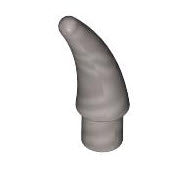 LEGO Tierzubehör 53451 Horn gekrümmt, mattsilber