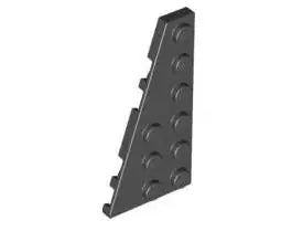 LEGO Sonderplatten 54384 Keilplatte 6x3 Links, schwarz