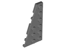 LEGO Sonderplatten 54384 Keilplatte 6x3 Links, dunkelgrau
