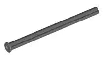 LEGO Technic 55013 Achse 8L mit Stopper, dunkelgrau