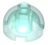 LEGO Sondersteine 553 Kuppelstein 2x2, transparent-hellblau
