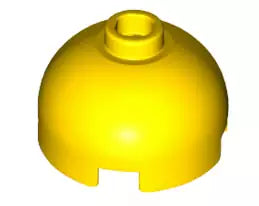 LEGO Sondersteine 553 Kuppelstein 2x2, gelb