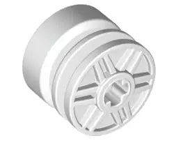 LEGO Räder und Reifen 55982 Felge 18 x 14mm (Achsloch), weiß