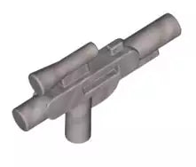LEGO Waffen 58247 Blaster Pistole, mattsilber