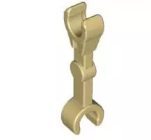 LEGO Minifiguren Zubehör 59230 Roboter Arm, gerade, Clips 90°gedreht, beige