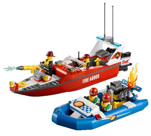 LEGO City 60005 Feuerwehr-Boot