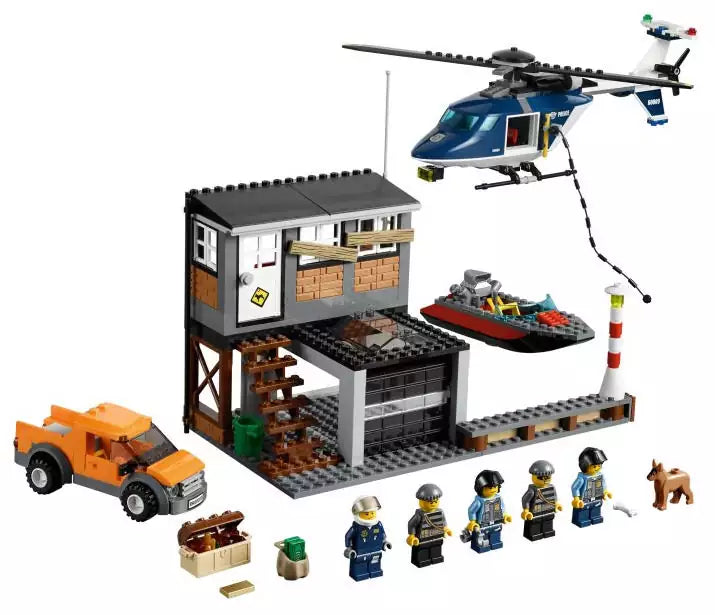 LEGO City 60009 Polizei-Hubschrauber und Räuberversteck