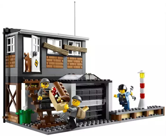 LEGO City 60009 Polizei-Hubschrauber und Räuberversteck