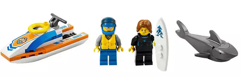 LEGO City 60011 Rettung des Surfers