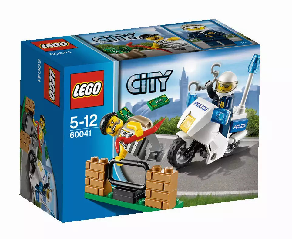 LEGO City 60041 Polizei-Motorrad-Jagd