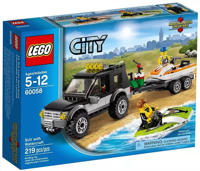 LEGO City 60058 Geländewagen mit Wasserfahrzeugen