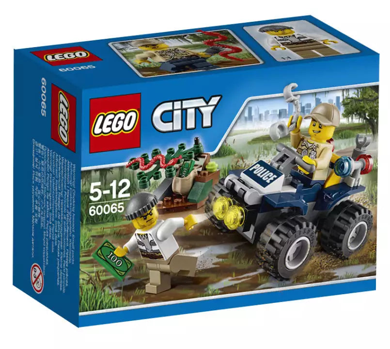 LEGO City 60065 Auf Streife im Sumpfpolizei-Quad
