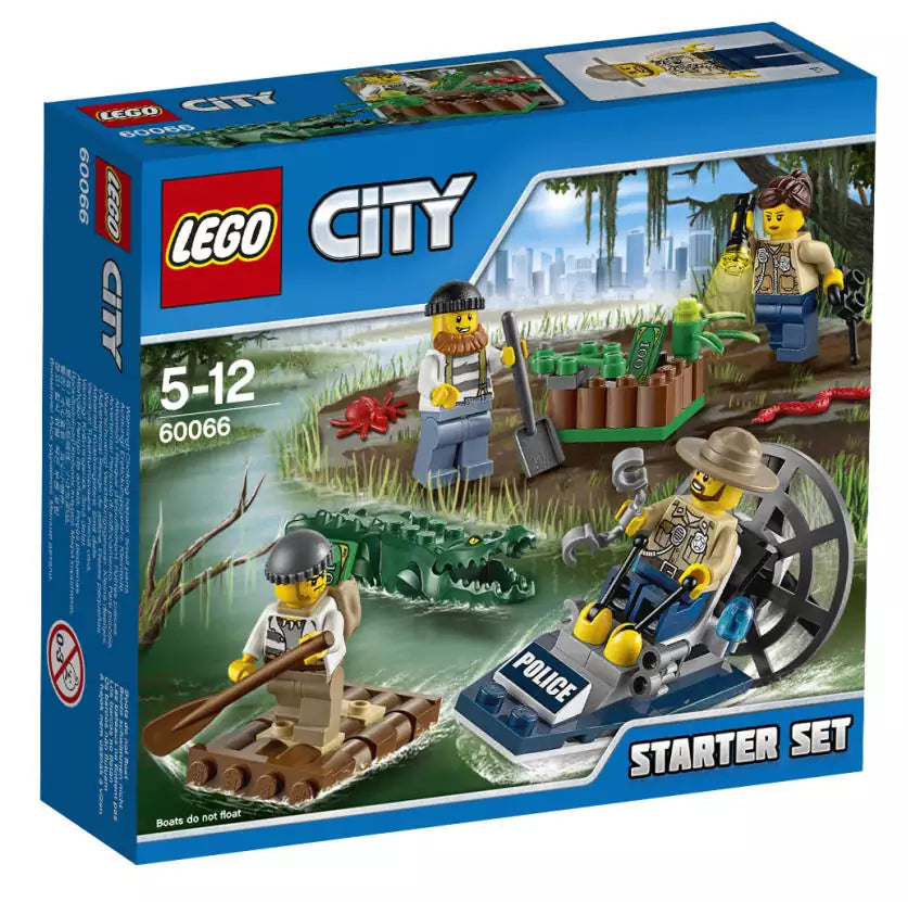 LEGO City 60066 Sumpfpolizei Starter-Set