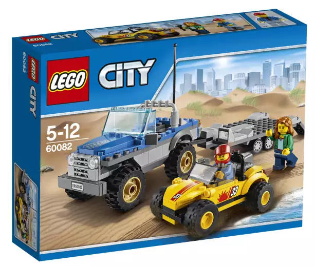 LEGO City 60082 Strandbuggy mit Allrad-Geländetransporter