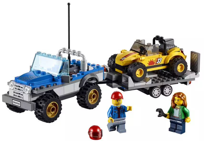 LEGO City 60082 Strandbuggy mit Allrad-Geländetransporter