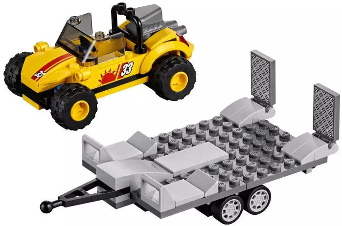 LEGO City 60082 Strandbuggy mit Allrad-Geländetransporter