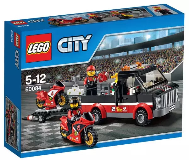 LEGO City 60084 Rennmotorrad-Transporter